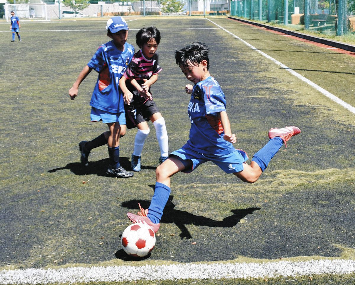 暑さに負けずゴール狙う 岐阜・多治見で夏恒例の「24時間サッカー