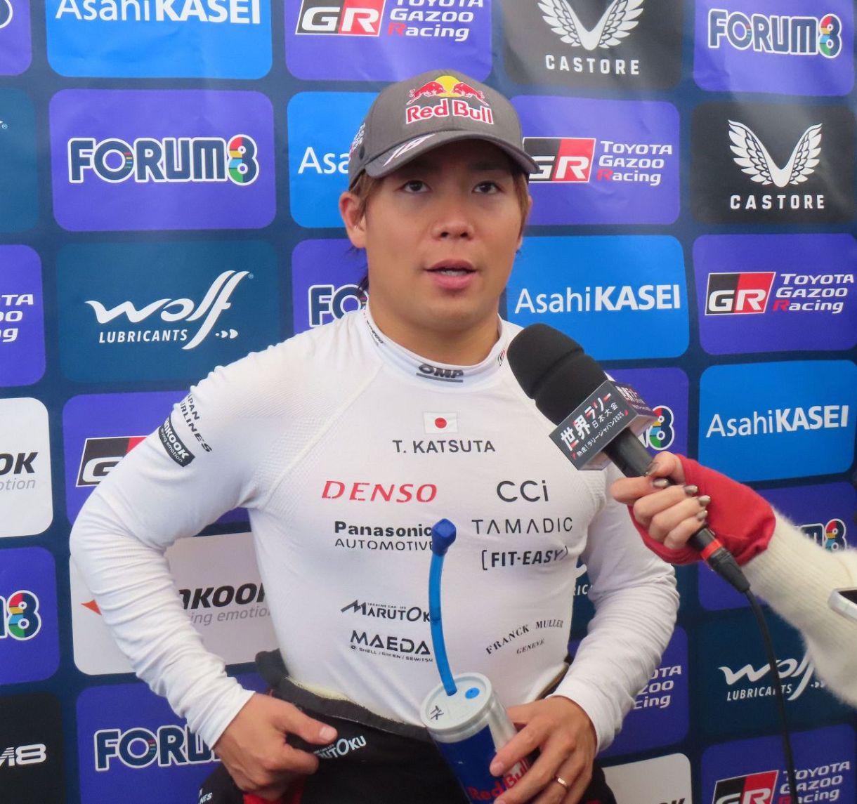 ラリージャパン】トヨタの勝田貴元はDAY2午前で総合3位を堅持「まだ