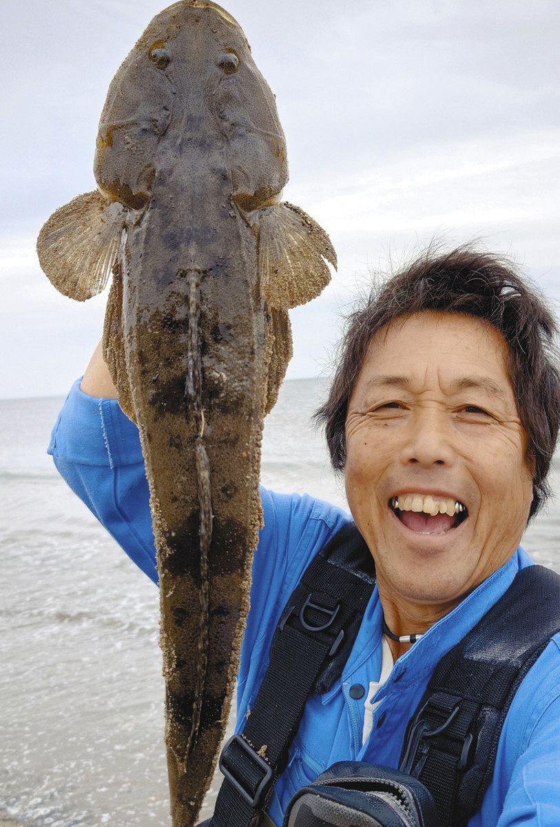 ぐるっと北勢〜駿遠＞ 会心マゴチ58センチ 鈴鹿：中日スポーツ・東京