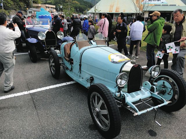 紀北、熊野をクラシックカーが走る 16日、ラ・フェスタ2022で