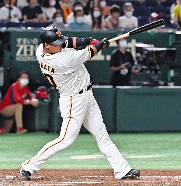 巨人 いい感触で打てた 中田翔が 第91代4番 で初本塁打 中日スポーツ 東京中日スポーツ