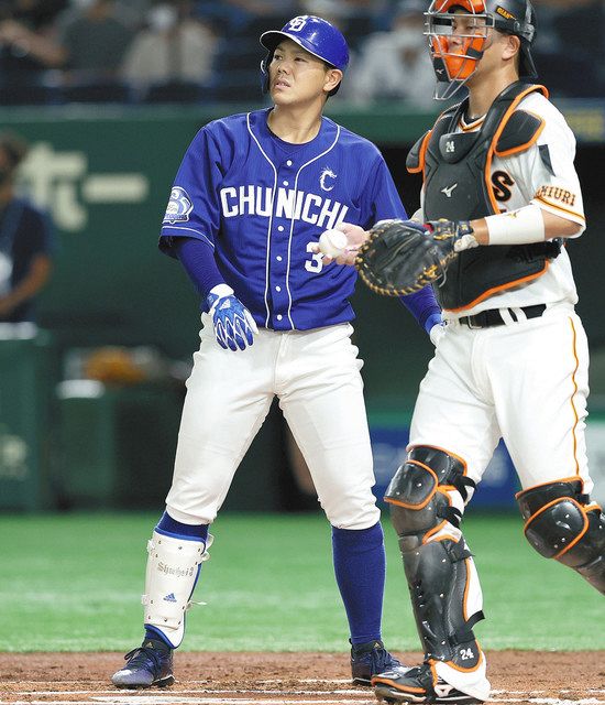 球心＞高橋周平、見逃し三振 打線寸断 ：中日新聞Web