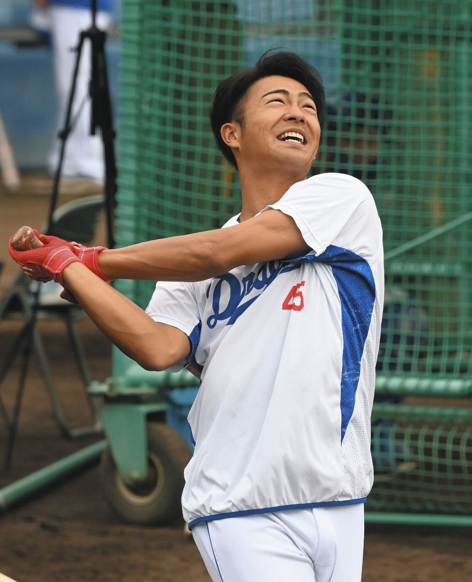 中日、来季新背番号に加え登録名の変更も発表 龍空は再び「土田