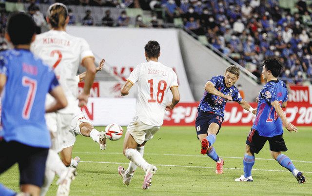 日本 スペインとドロー 五輪前最後の実戦 サッカー男子代表強化試合 中日新聞web