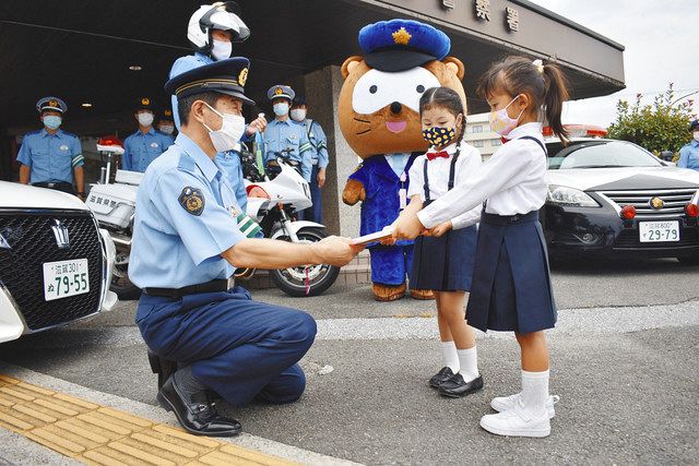 交通安全 願い込め 滋賀 福井県境でチラシ配布 木之本 高島署など 中日新聞web