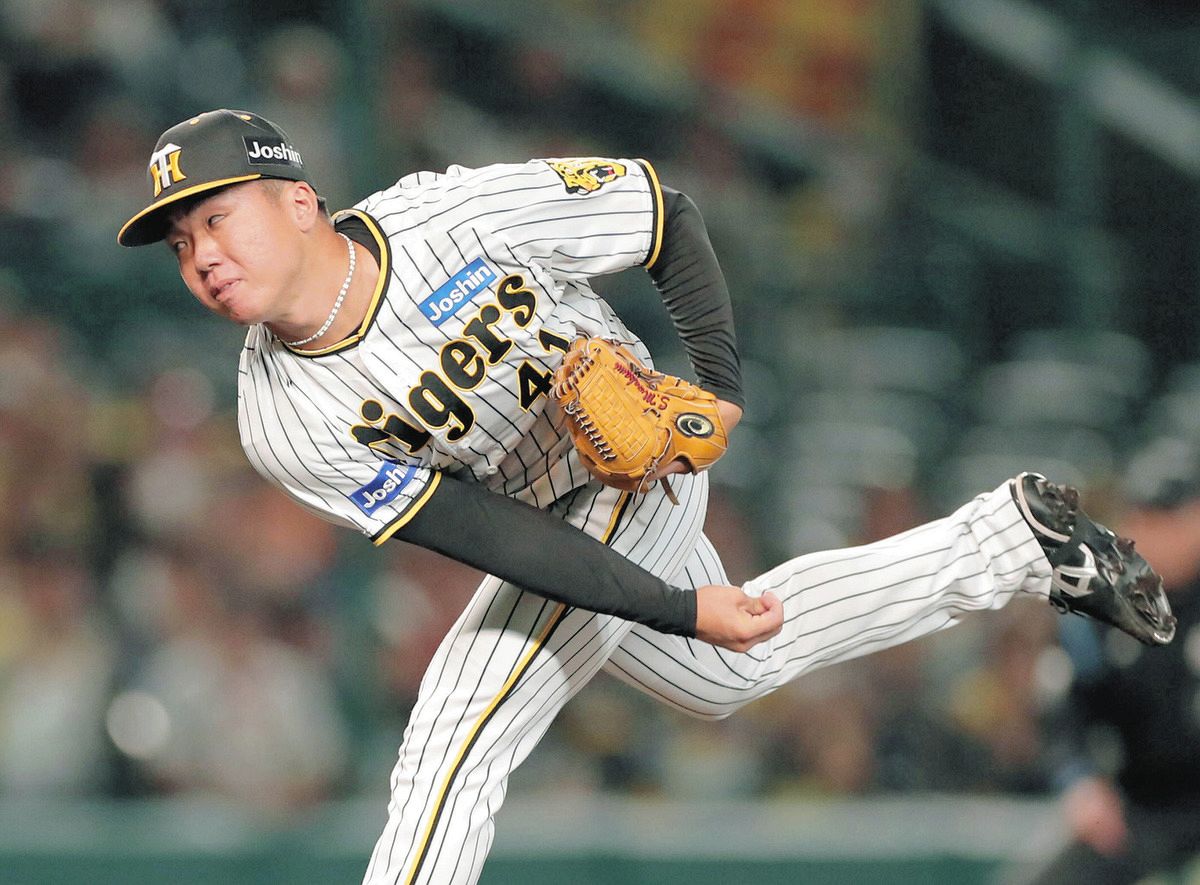 阪神先発の村上頌樹が投打に躍動 6イニング投げ1失点、適時打