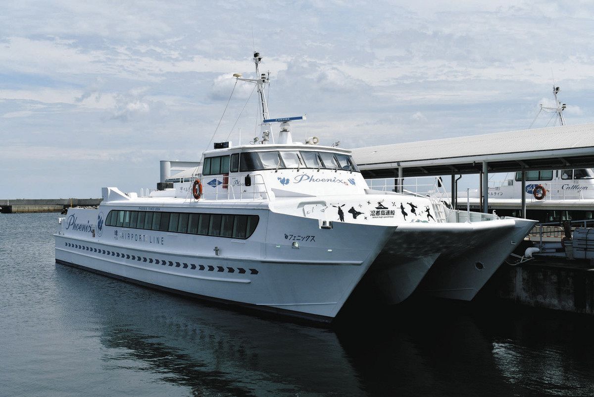 新高速船の建造も検討 津市、「フェニックス」故障で：中日新聞Web