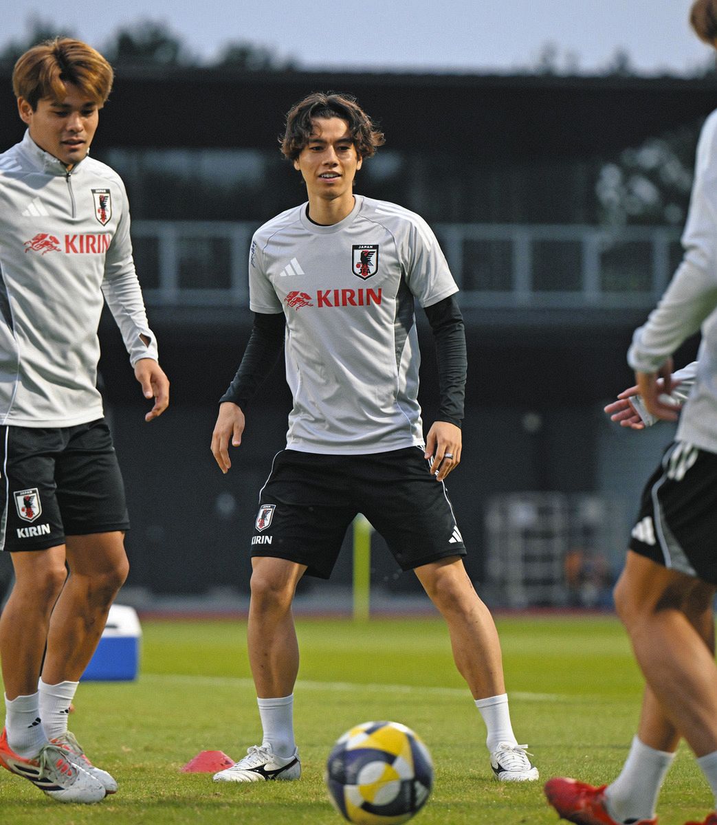 ブラジルキラー”MF田中碧、6年前の再現狙う 来年のW杯見据え「最善策を
