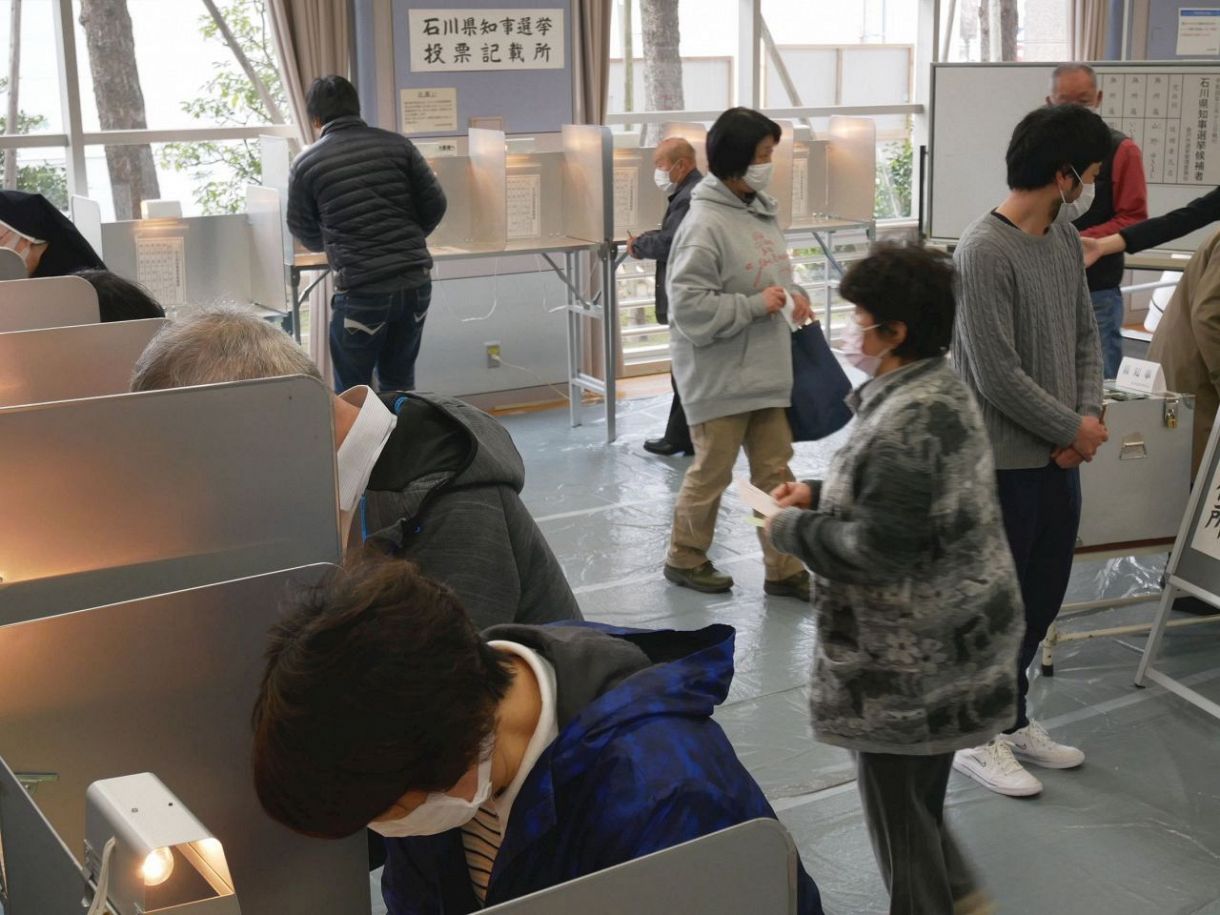 石川 知事 選挙