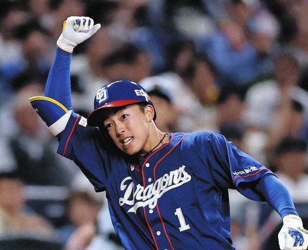 中日・岡林勇希「思い切って打ちにいった」6回今季3本目の三塁打
