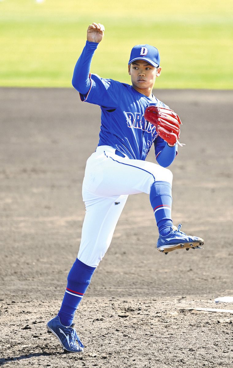 中日・根尾昂、今年初対外試合登板で2回無失点の好発進 ”強化版
