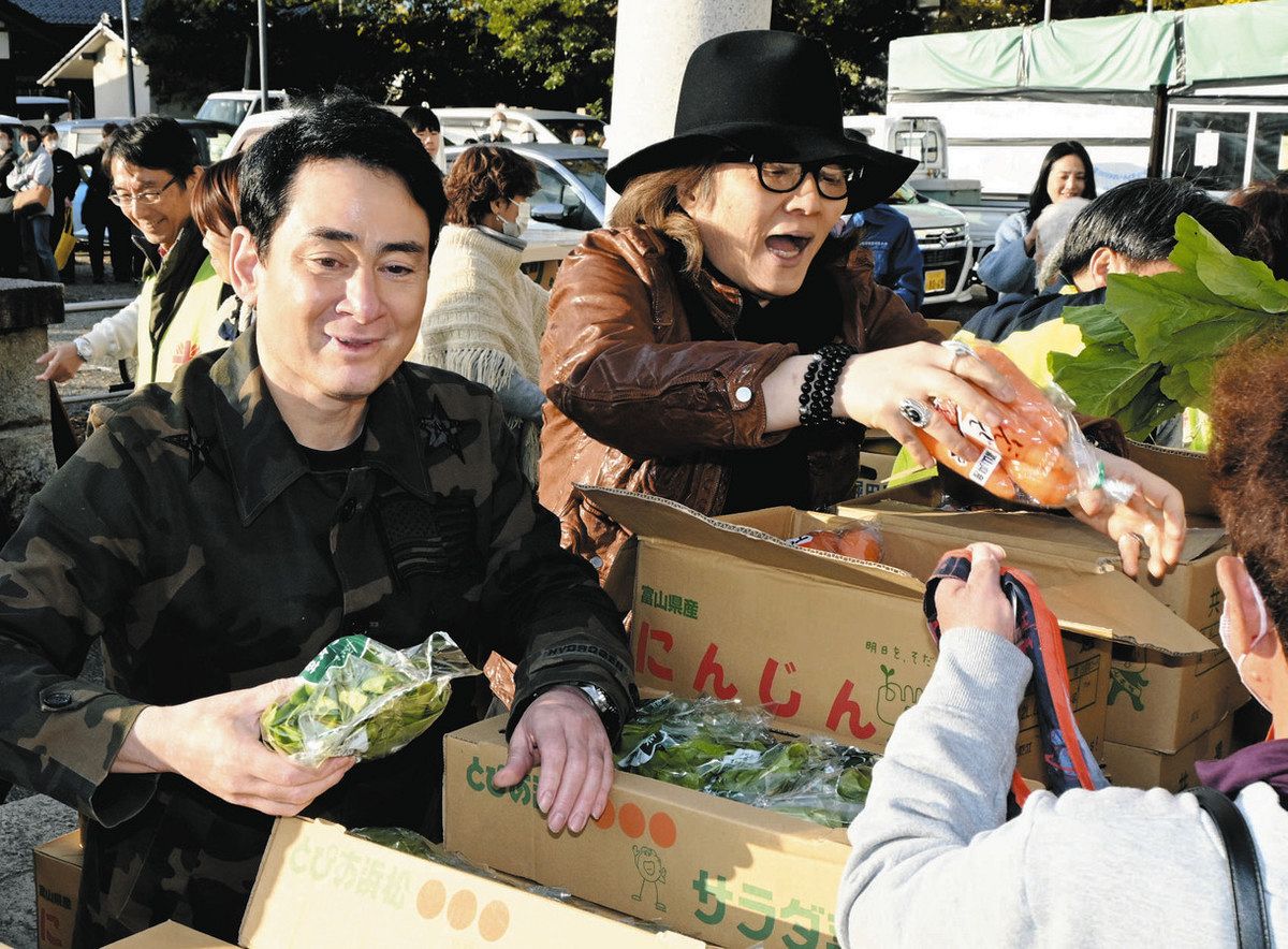 野口健さんら最後の野菜支援 輪島「引き続き何かしたい」：北陸中日新聞Web