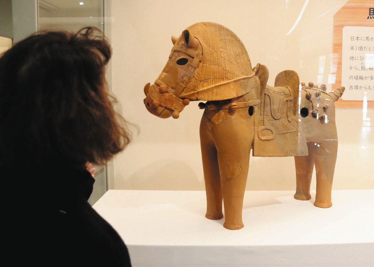 ウマにまつわる品ずらり 明和・斎宮歴史博物館で干支にちなんだ企画展