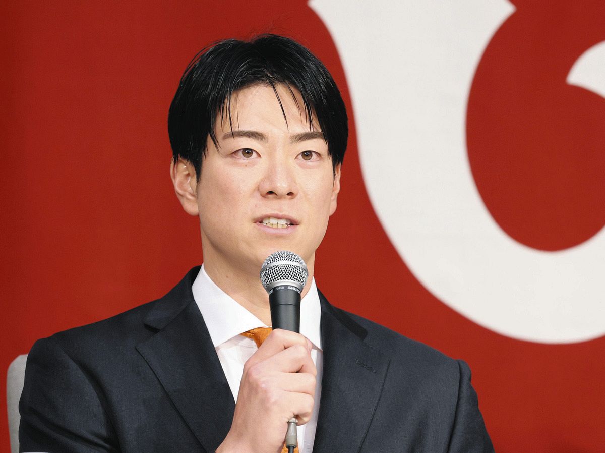 サ*カ様 巨人 ジャイアンツ 松本剛選手 サインボール 投げ入れ