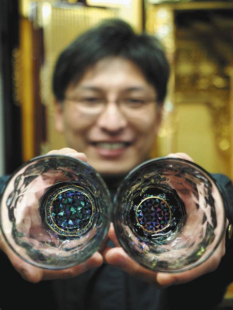 水の魅力 螺鈿タンブラー 魚津 ふるさと納税返礼品に：北陸中日新聞Web