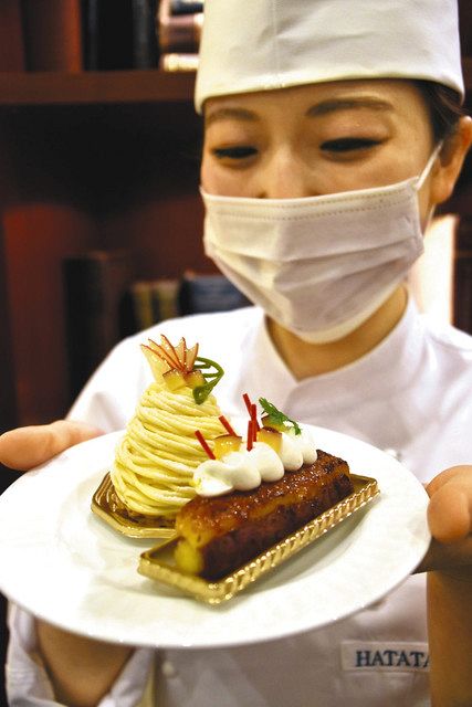 甘い うずらいも が素敵なケーキに ホテルアソシア豊橋で期間限定 中日新聞web