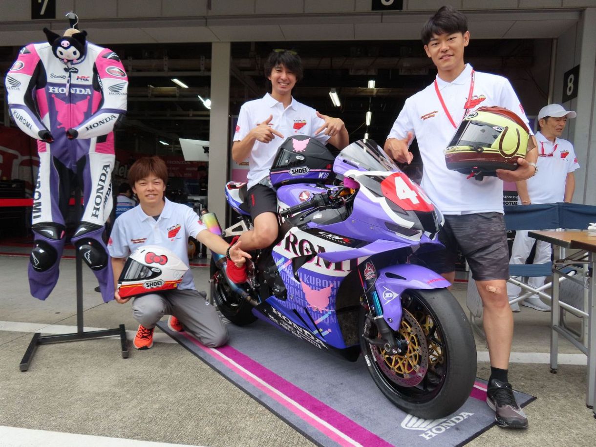 鈴鹿8耐】「クロミちゃん」はどこに、かくれているかな？ 「ホンダ