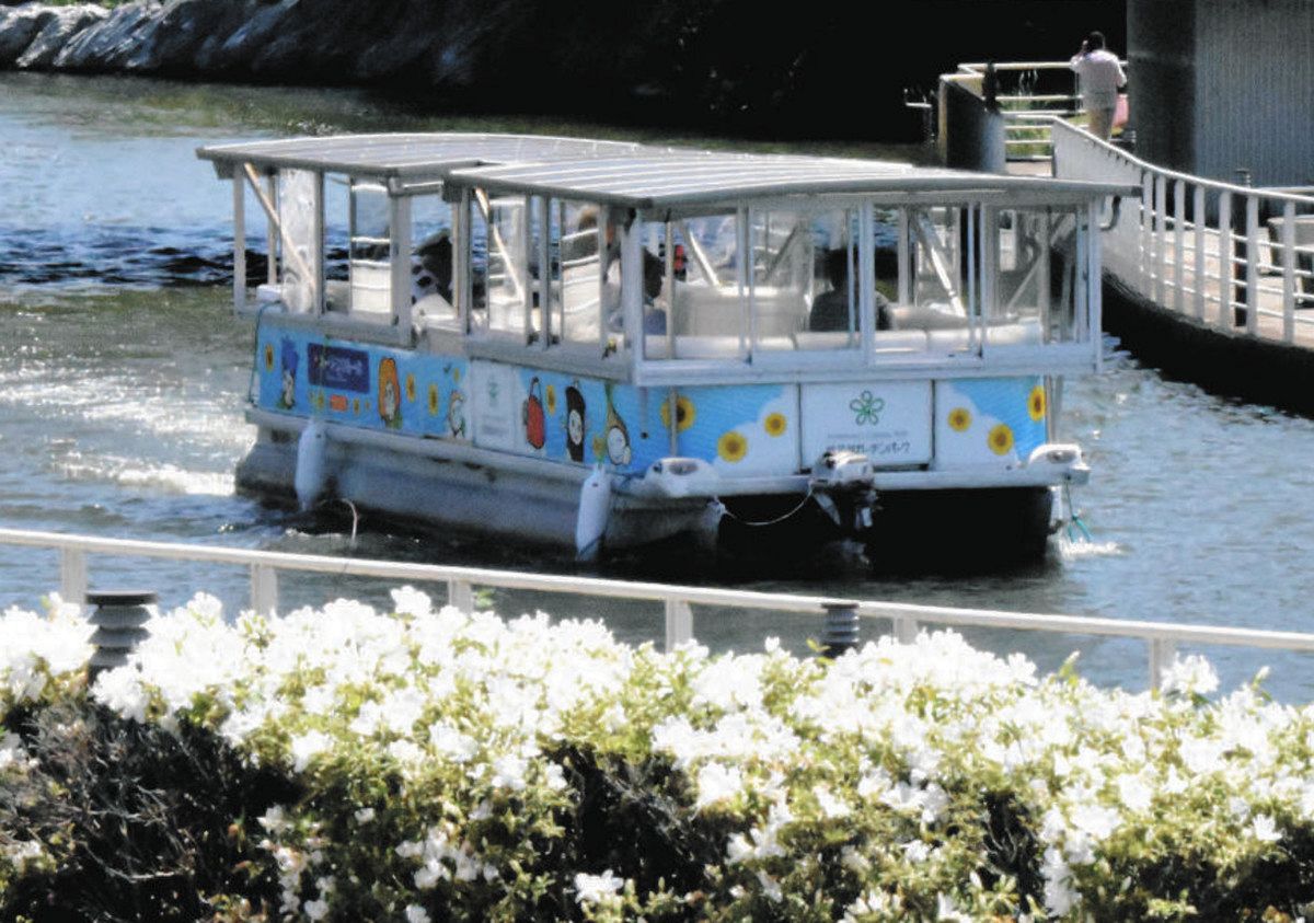 花博、船上からも楽しめます：中日新聞しずおかWeb