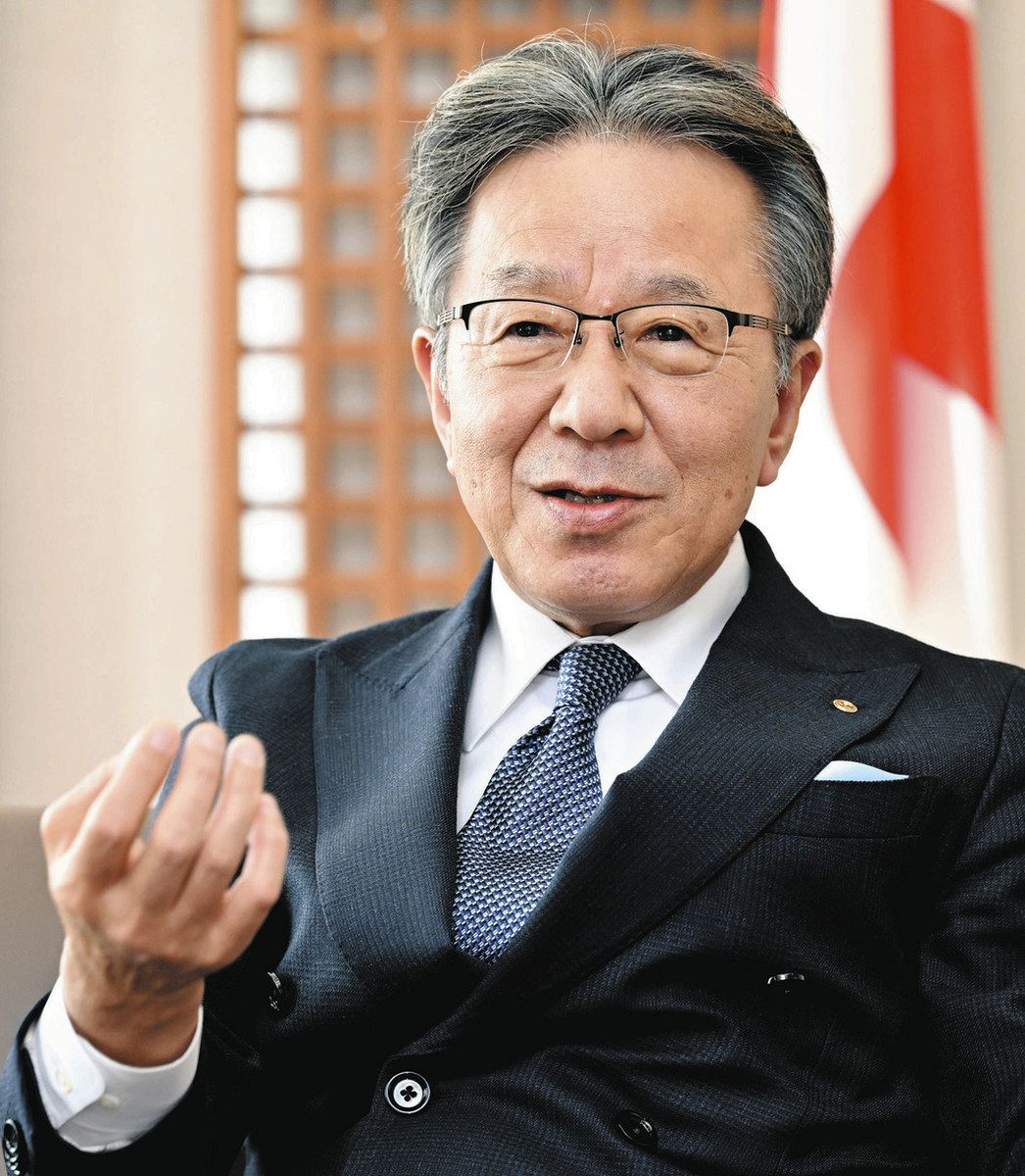 【トップの視点 2026】(2)富山商工会議所 庵栄伸会頭:北陸中日新聞Web