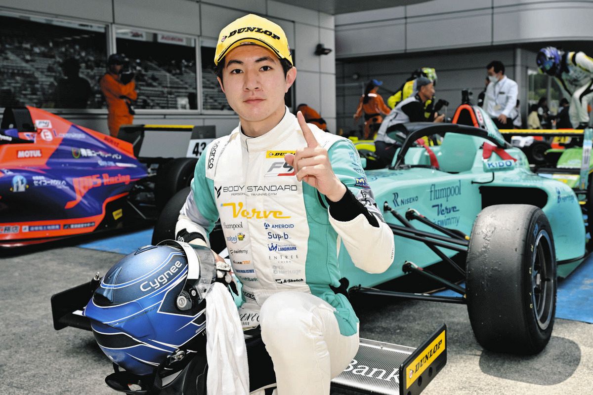 FIA―F4第3戦】佐藤樹が初優勝 度々SCが導入されたレースに「戦う時間が