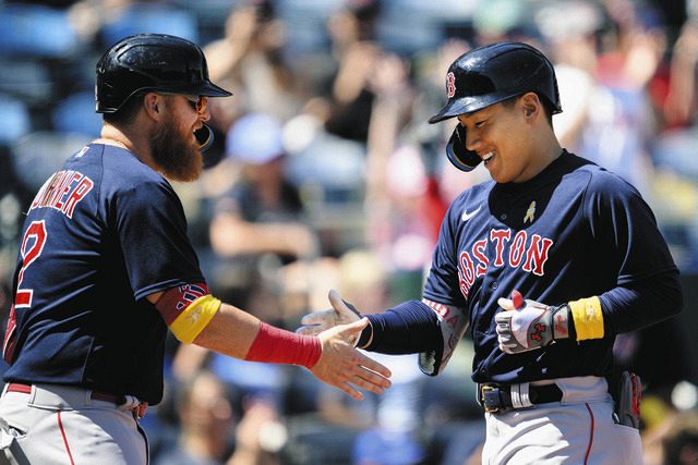 吉田正尚、半月ぶり14号ホームラン メジャー1年目の日本選手のアーチ数