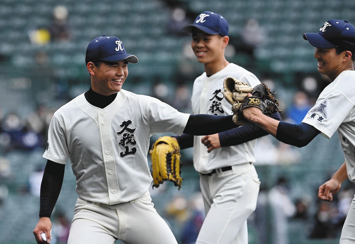 イチローばり”のレーザービーム！国学院久我山・斎藤誠賢がノーバン