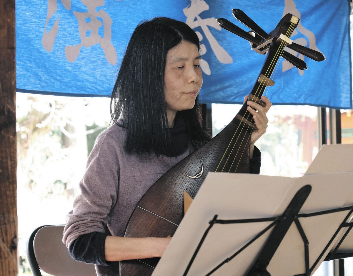 薩摩琵琶、尚武の音色 浜名区で演奏会：中日新聞しずおかWeb