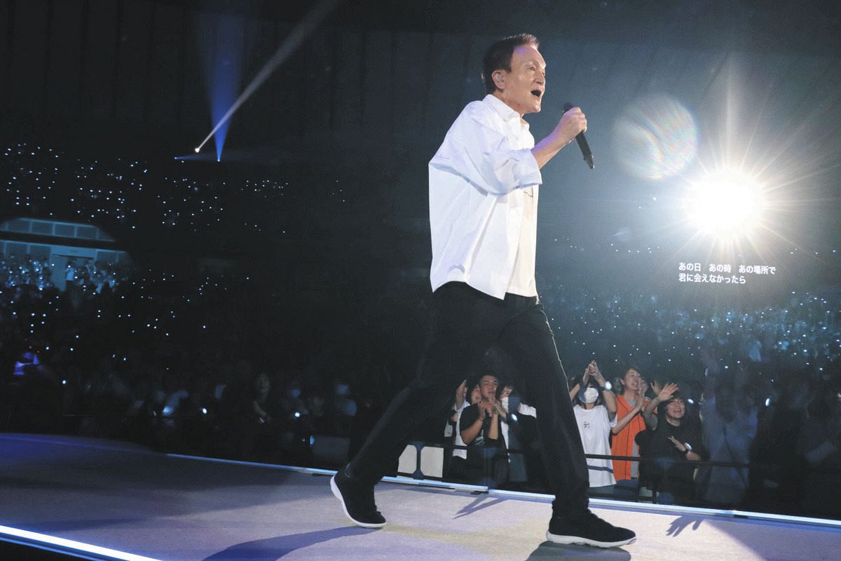 小田和正　みんなで自己ベスト!! フライング　横浜アリーナ　ヒラヒラ 小田和正 横浜で全国アリーナツアー「みんなで自己ベスト