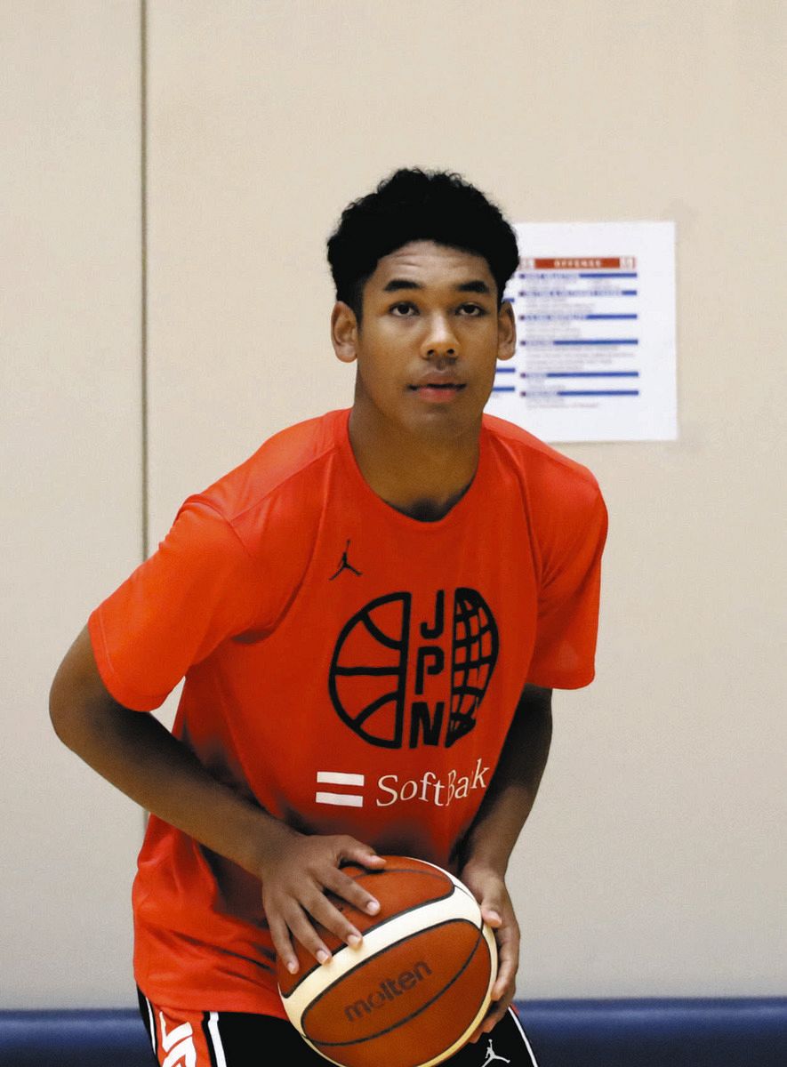 NBA目指す194センチの16歳がバスケ男子日本代表候補合宿に初招集