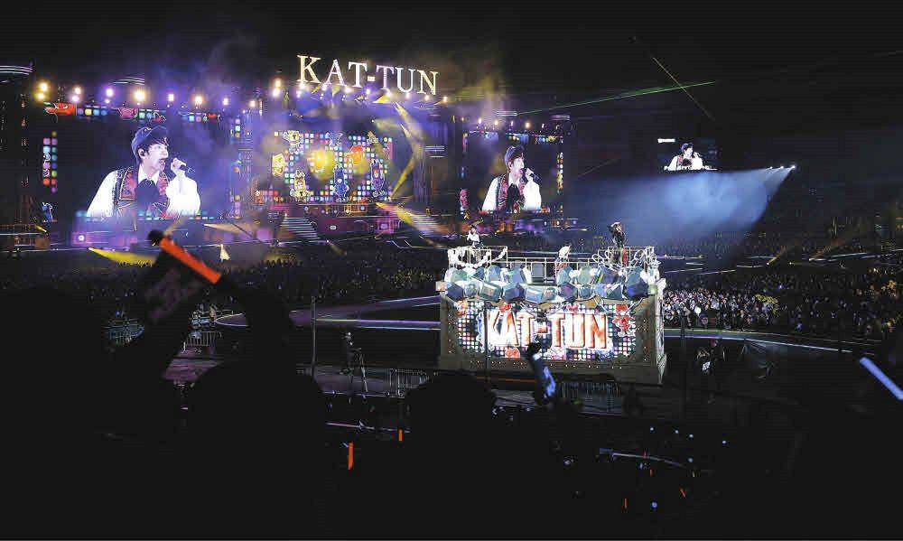 亀梨絶叫「24年間ありがとう。KAT―TUN最高だー‼」ラストライブZOZO