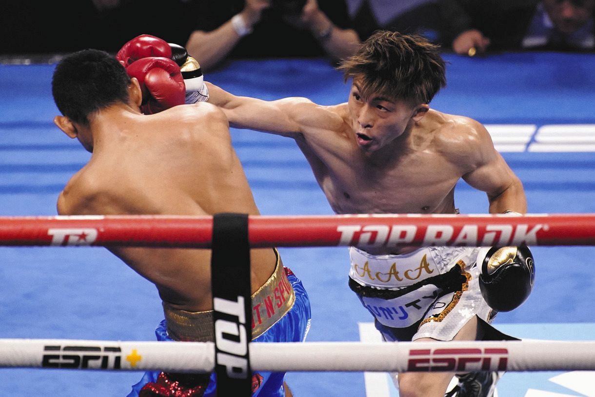 井上尚弥 ボクシング 井上尚弥、逆転KO ボクシング 米で4団体防衛 | 共同通信