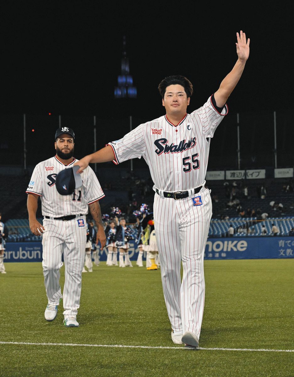 ヤクルト・村上宗隆、メジャースカウト熱視線の中で豪快8号 ある