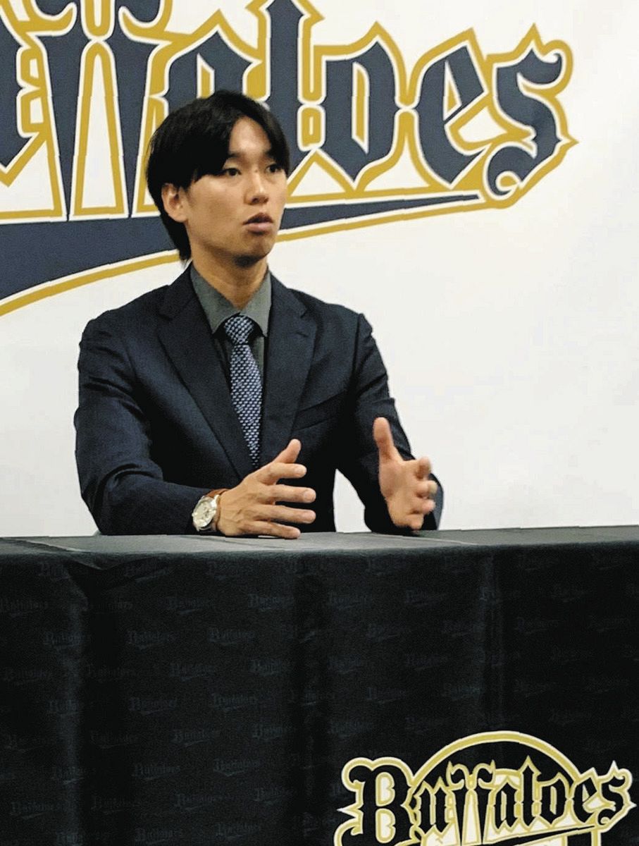オリックス・石川亮、100万円ダウン1600万円で更改 第3捕手を脱せず