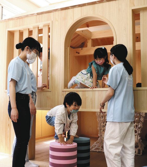 岡崎女子大 短期大に 子ども好適空間エリア が完成 中日新聞web 岡崎女子大 短期大に 子ども好適空間エリア が完成 中日新聞web