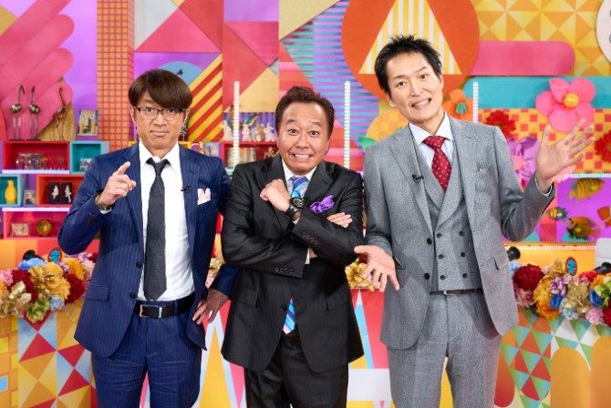 ＴＢＳ系３１日放送「さまぁ～ず＆ジュニアのコレって変じゃね！？　今年の〝変〟総決算ＳＰ」（左から）大竹一樹、三村マサカズ、千原ジュニア