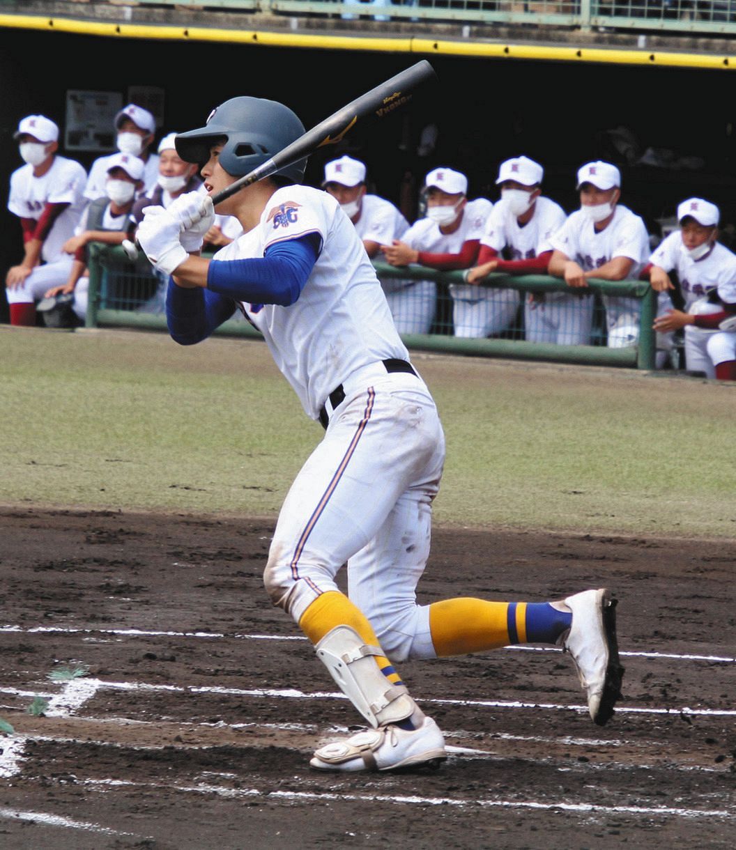 県岐阜商 高木 3球団スカウトの前で広角にマルチ 巧打で4強入り導く 高校野球岐阜大会 中日スポーツ 東京中日スポーツ