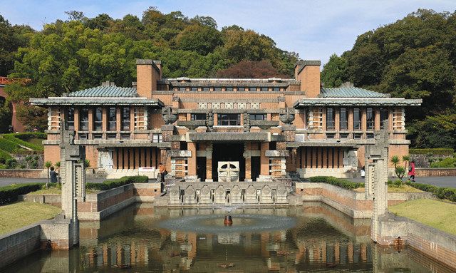 美のありか＞ フランク・ロイド・ライト「帝国ホテル中央玄関