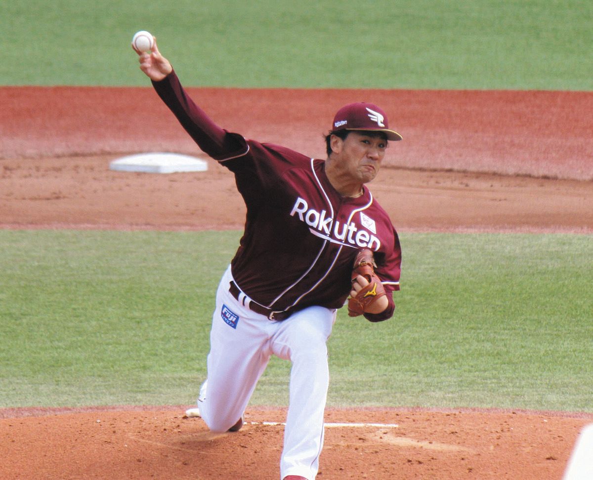 楽天・田中将大、実戦復帰4戦目は右肘手術後最多の102球投げ最速