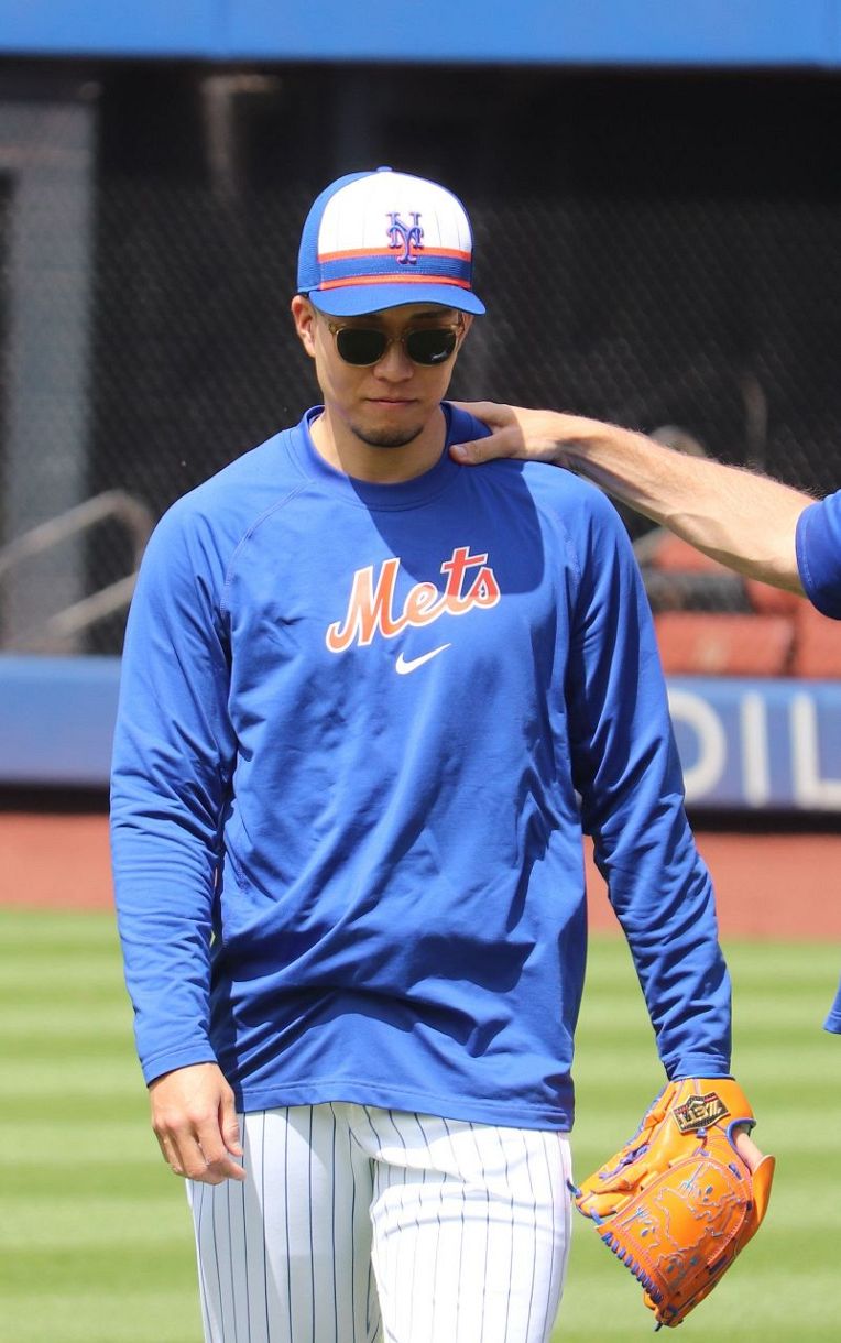 千賀滉大 メッツ ユニフォーム ビジター 千賀滉大 メッツ ユニフォーム ビジター