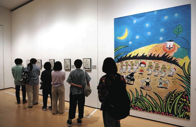 さくらももこ展 静岡市美術館で開幕：中日新聞しずおかWeb