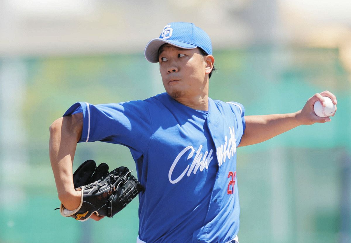 中日・大野 左肘手術以降では最多の98球「今日に関してはいい感じに投げられたと思います」6イニング5安打1失点、自責0:中日スポーツ・東京中日スポーツ