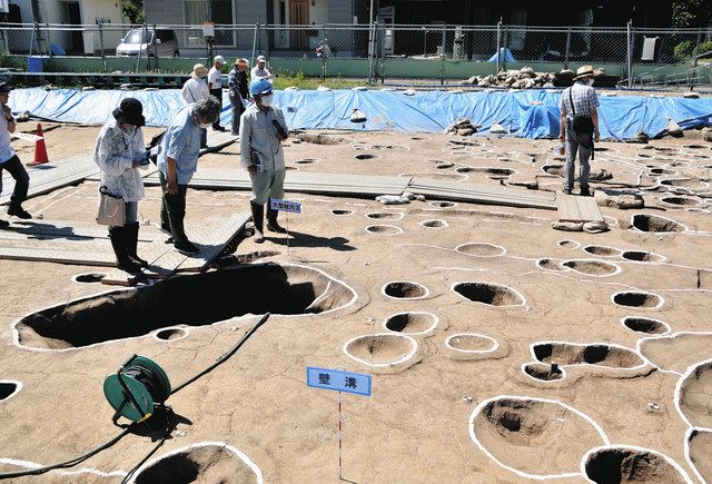 放射状 大型柱穴など発見 七尾・矢田遺跡で説明会：北陸中日新聞Web