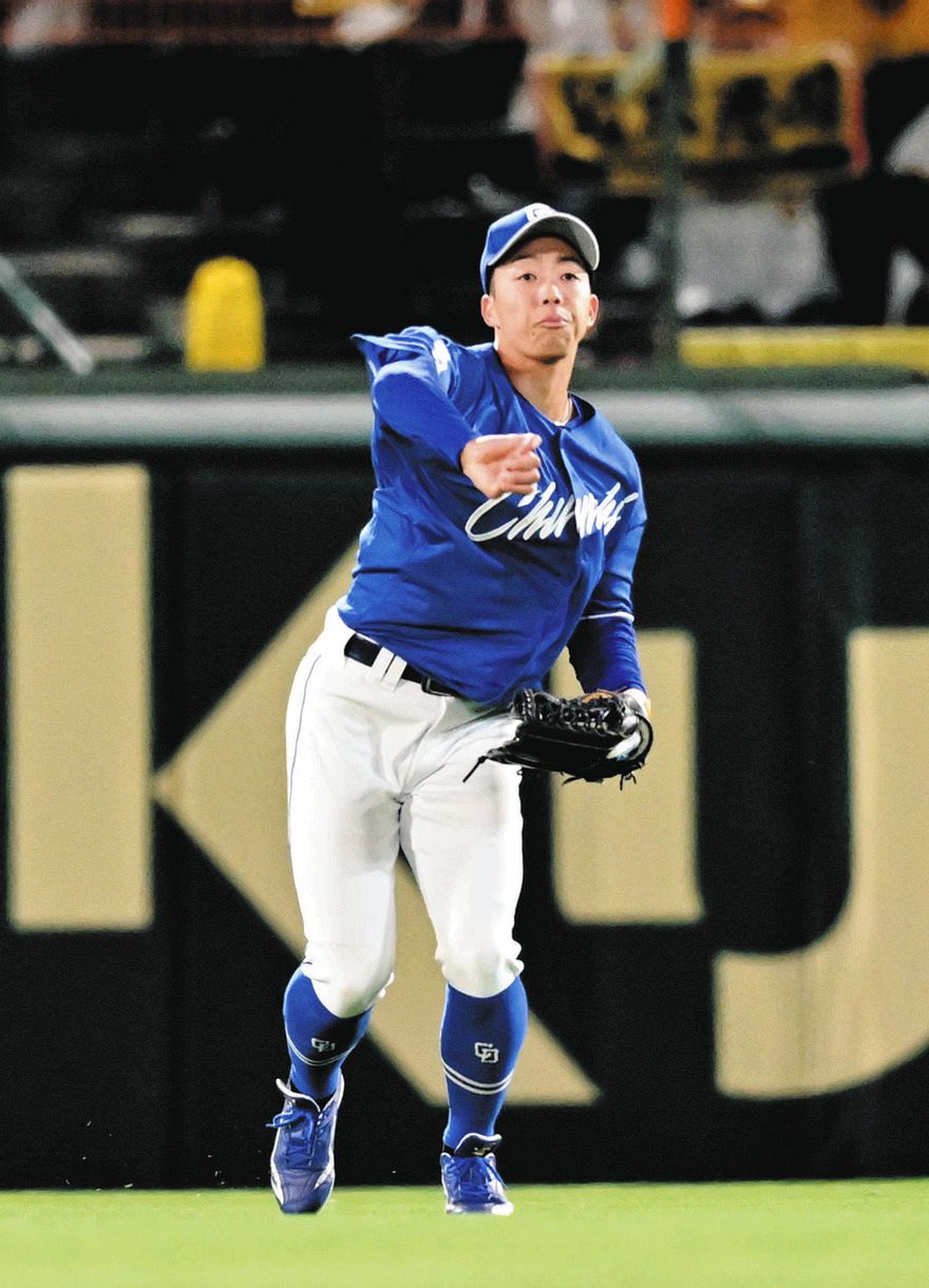 中日に岡林勇希が帰ってきた 安打は出ずも右肩炎症「問題なしです」敵地での連勝ストップ＆連敗の中にも明るい材料：中日スポーツ・東京中日スポーツ