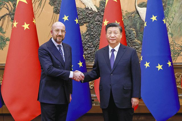 euは新冷戦に反対を 習近平氏がeu大統領と会談 中日新聞web euは新冷戦に反対を 習近平氏がeu大統領と会談 中日新聞web