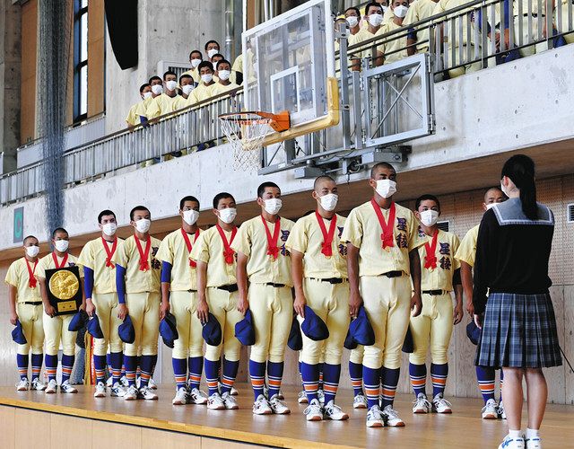 県に初の優勝旗を 学校激励会 北陸中日新聞web