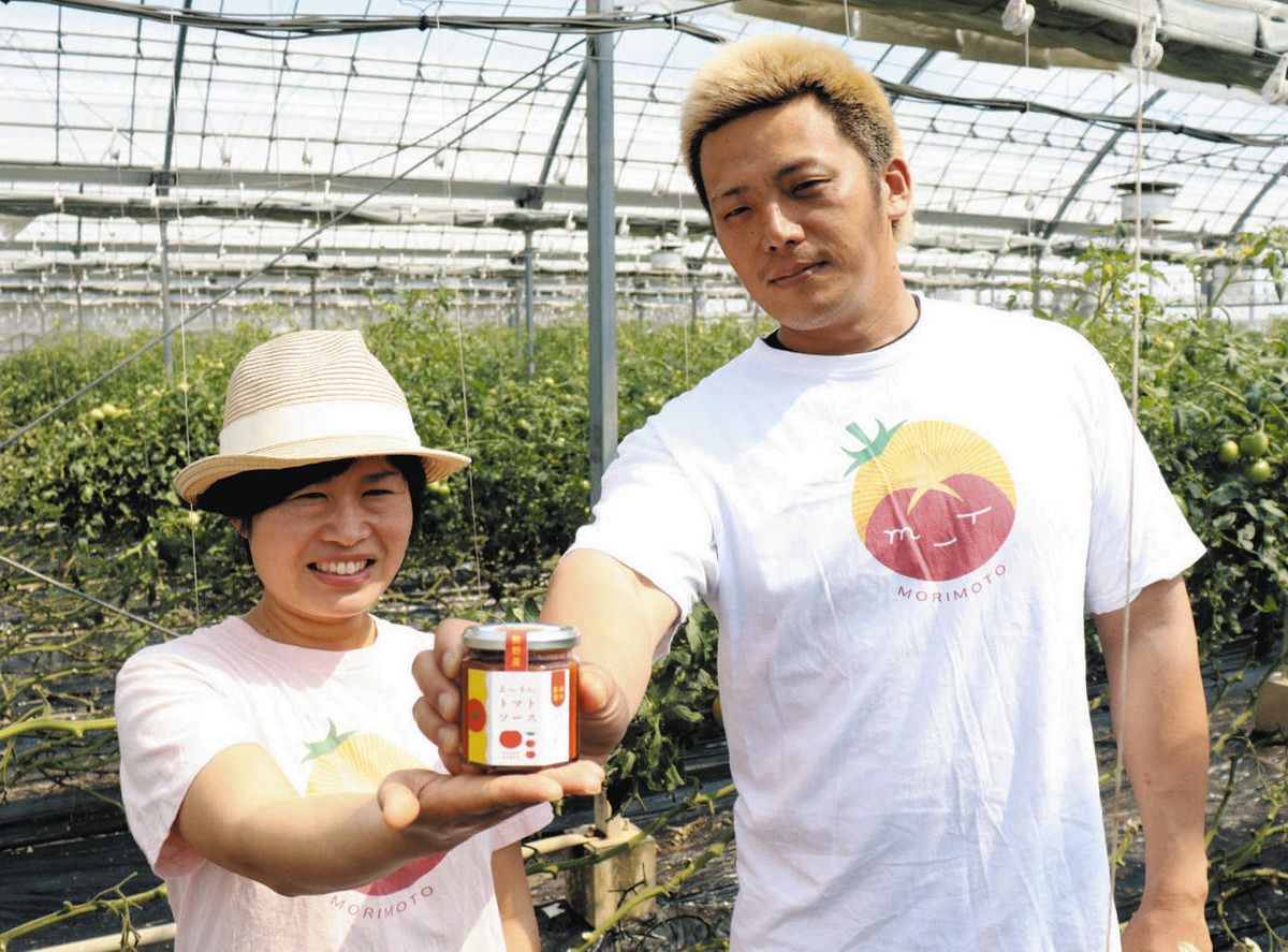 熊野・森本農園のトマトソースがフェスタでお披露目