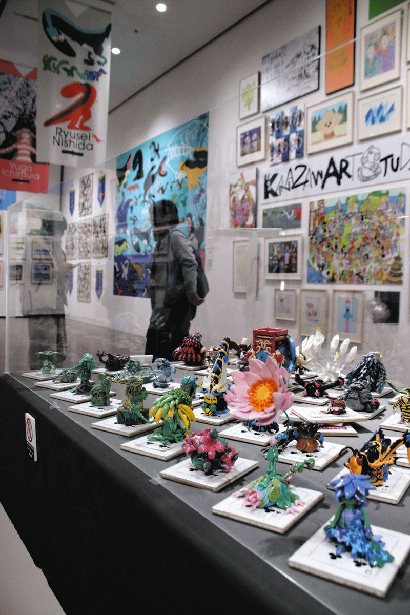 光る独創性や活力 障害者アート見て 21美で作品展：北陸中日新聞Web