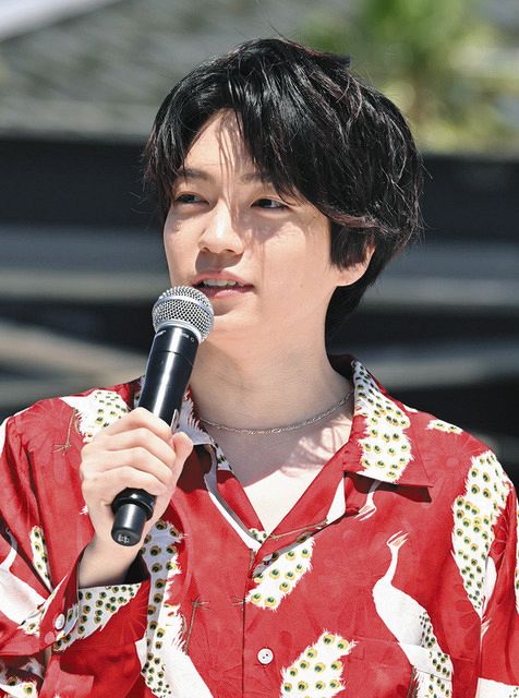 なにわ男子・西畑大吾、海上で主演映画「忌怪島／きかいじま