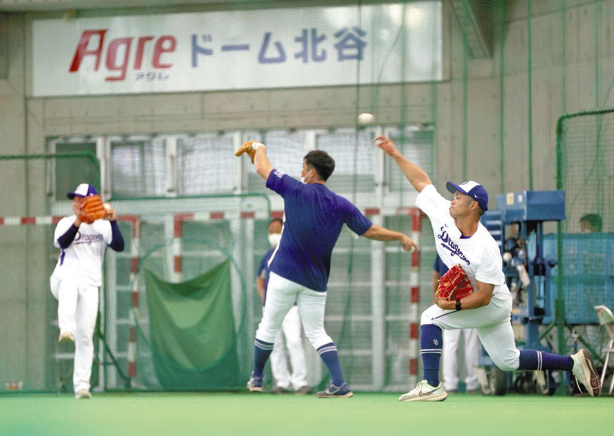 中日】根尾昂ら若手中心に、少数精鋭で秋季キャンプスタート：中日