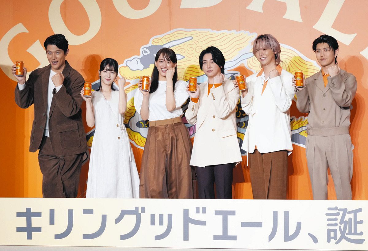 キリン　グッドエール　POP 大森元貴　鈴木亮平　ミセスグリーンアップル Mrs. GREEN APPLE、書き下ろし新曲「GOOD DAY」大森元貴出演、次